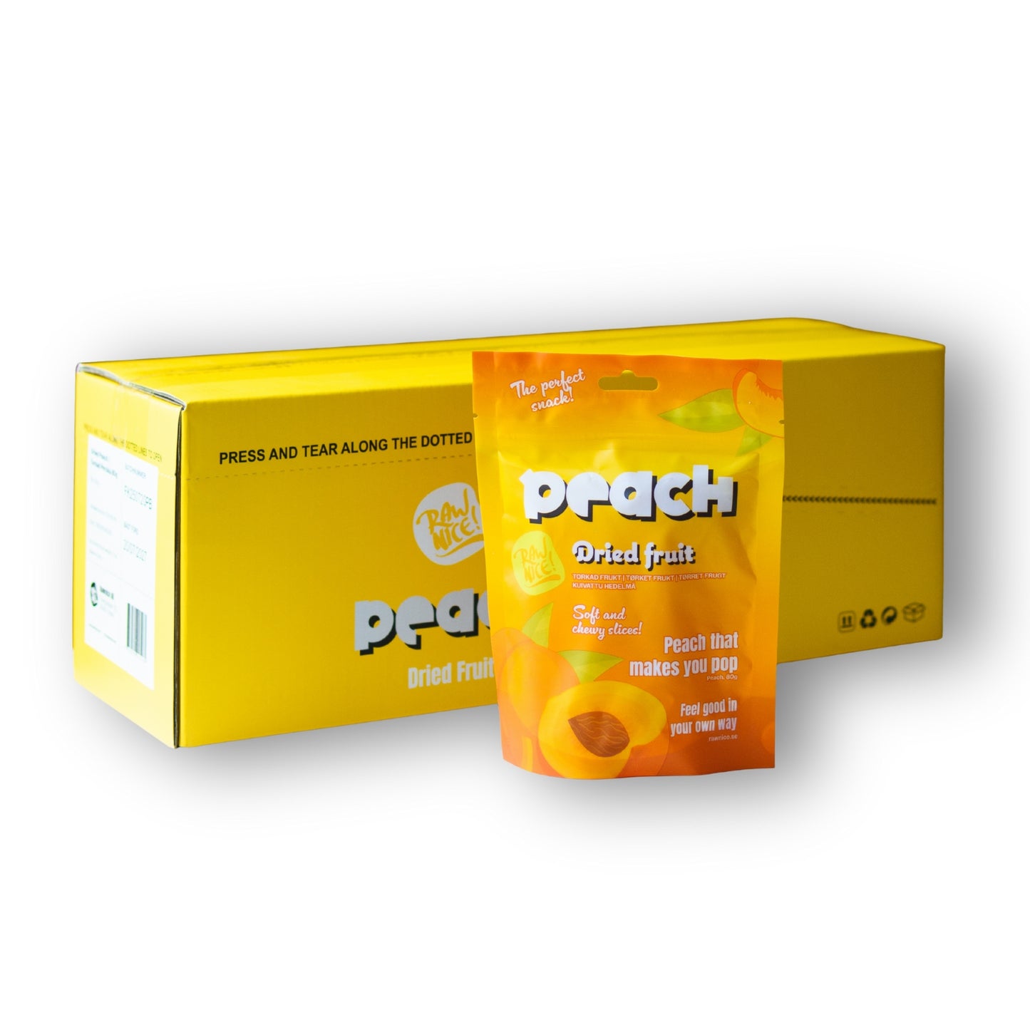 Dried Peach 80g / Box 18 pcs