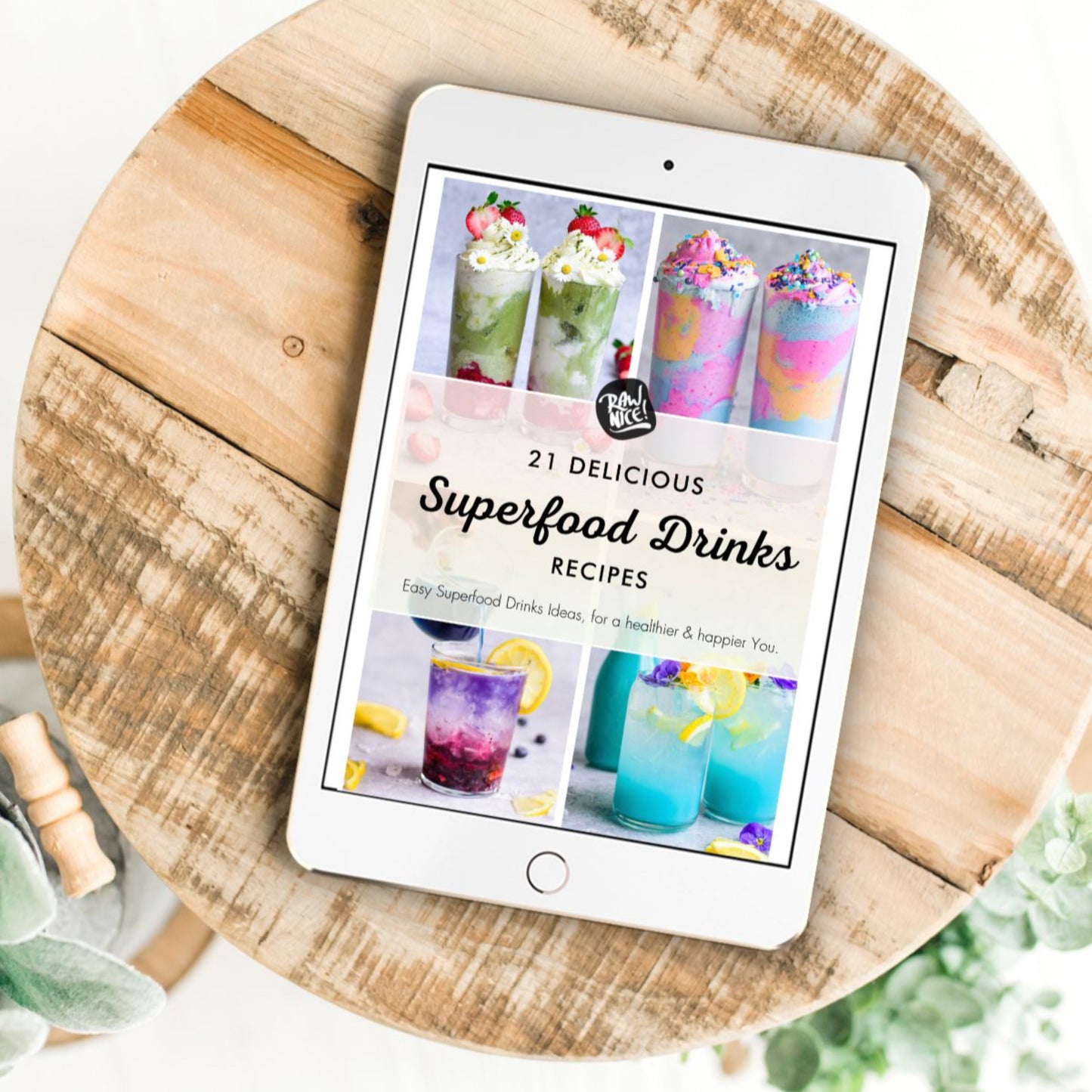 E-bok: Superfood Drinks (21 recept)