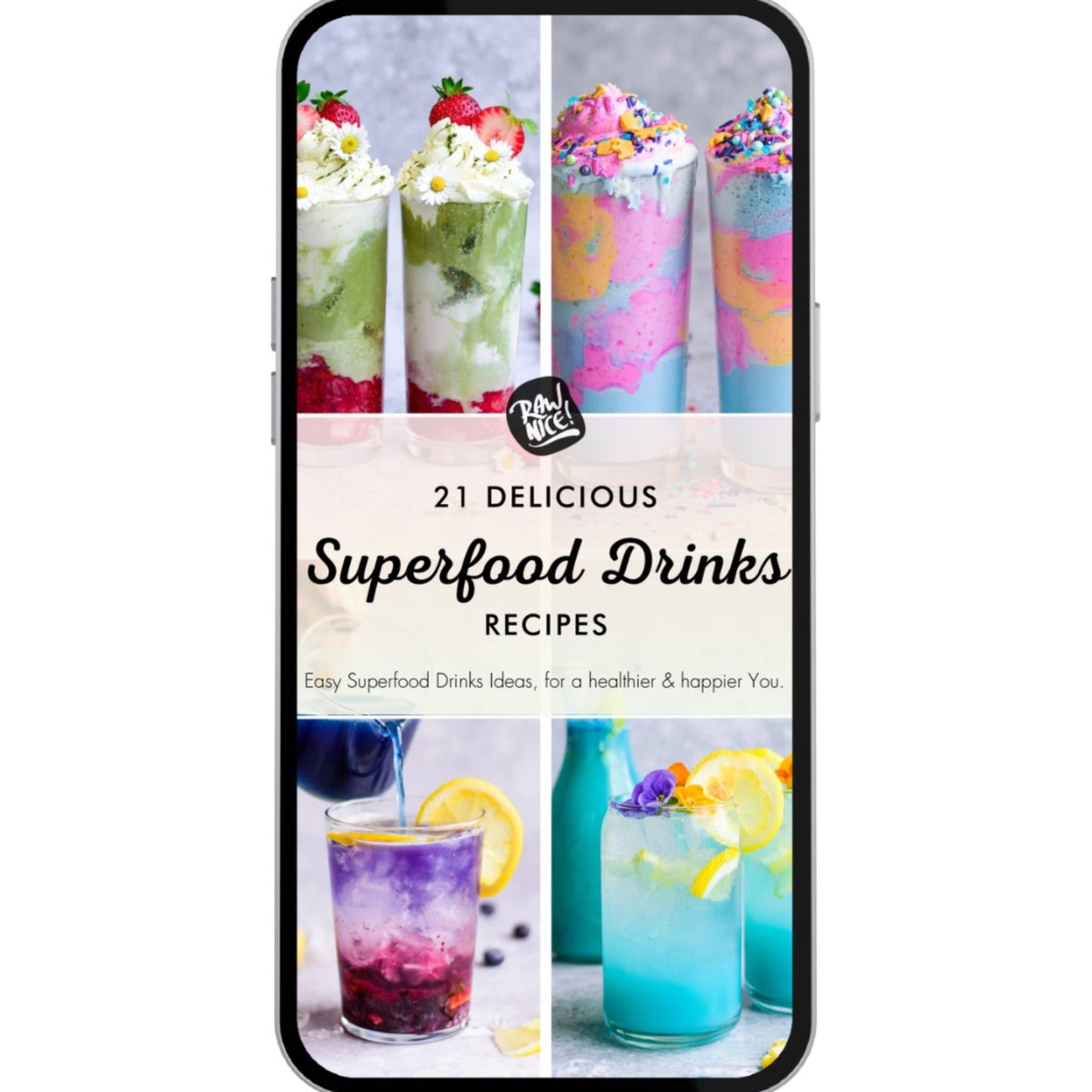E-bok: Superfood Drinks (21 recept)