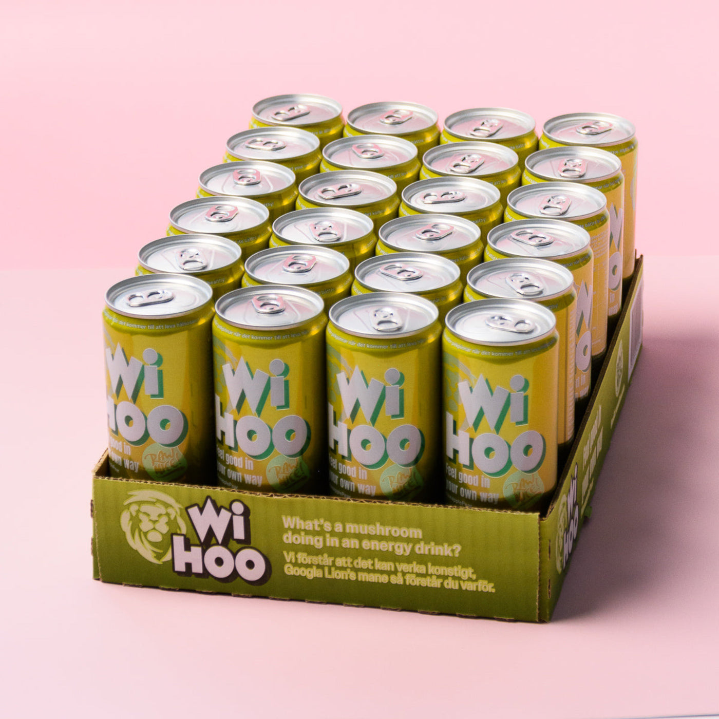 Wihoo Energy Drink - Ananas &  Päron x 24