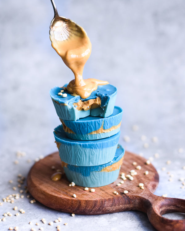 Blue Chocolate & Peanut butter Cups 💙😍💙