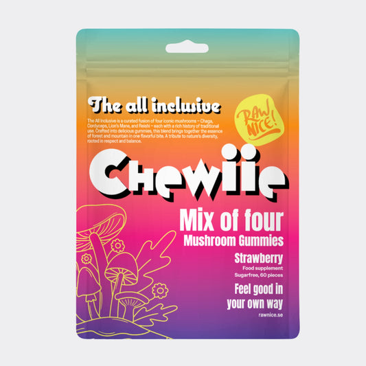 Chewiie – The All Inclusive Four Mushroom Mix Gummies