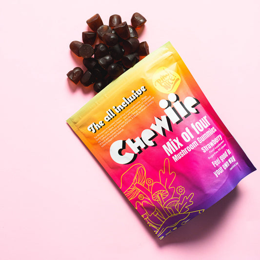 Chewiie – The All Inclusive Four Mushroom Mix Gummies