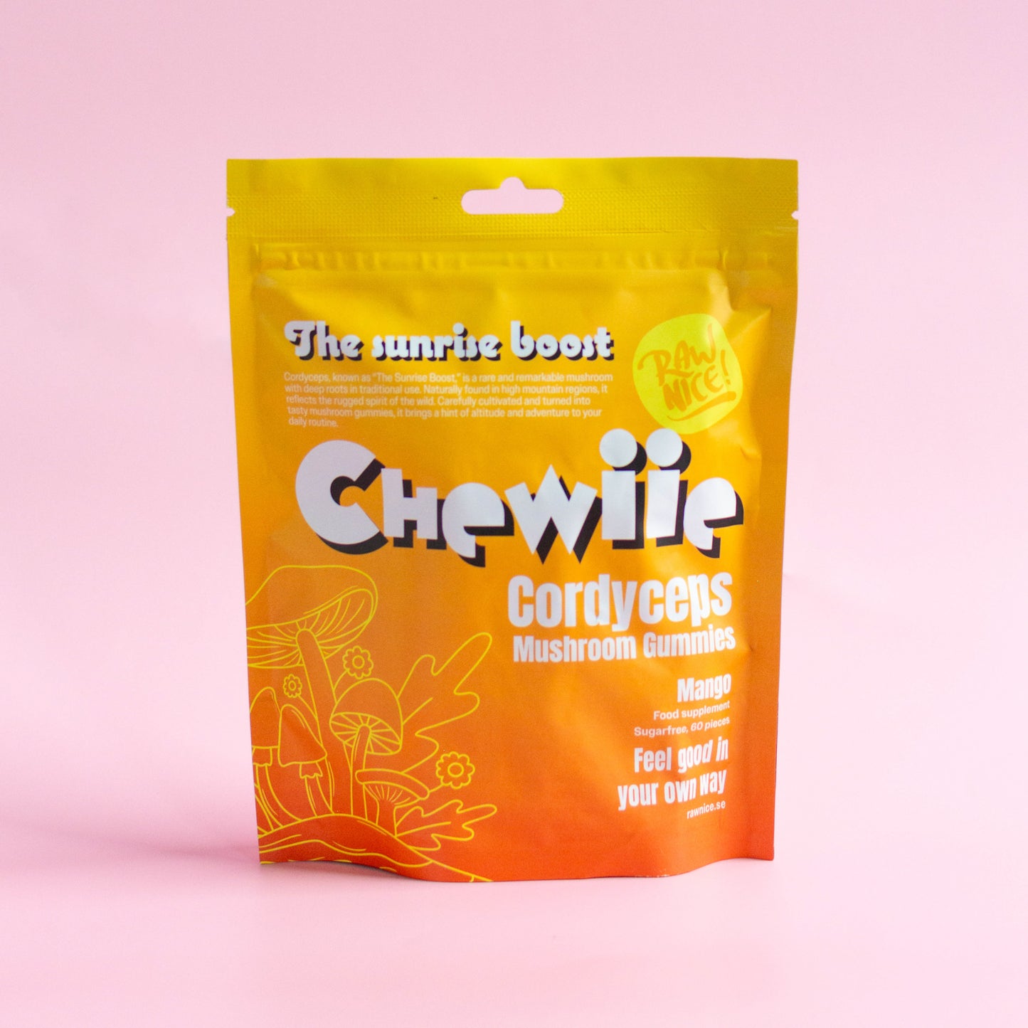 Chewiie - Cordyceps Svampgummies