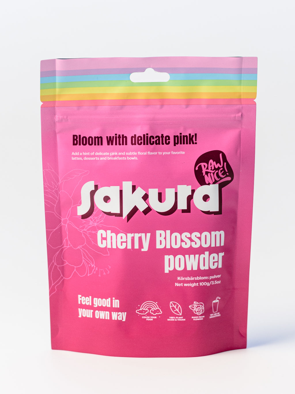 Sakura Powder Color Code Sakura Pulver – Skönhet och balans från körsbärsblomman – Rawnice