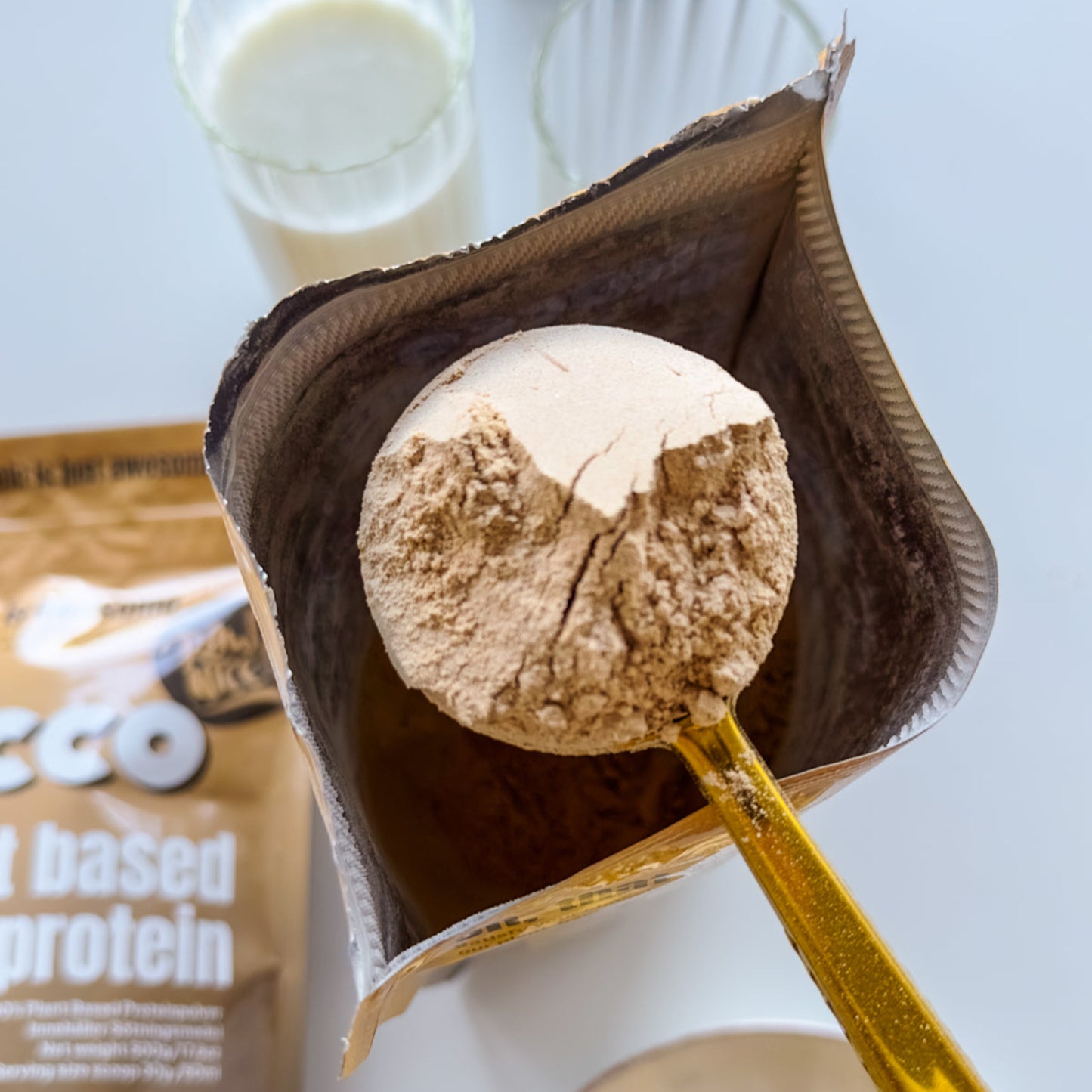 Chokladproteinpulver