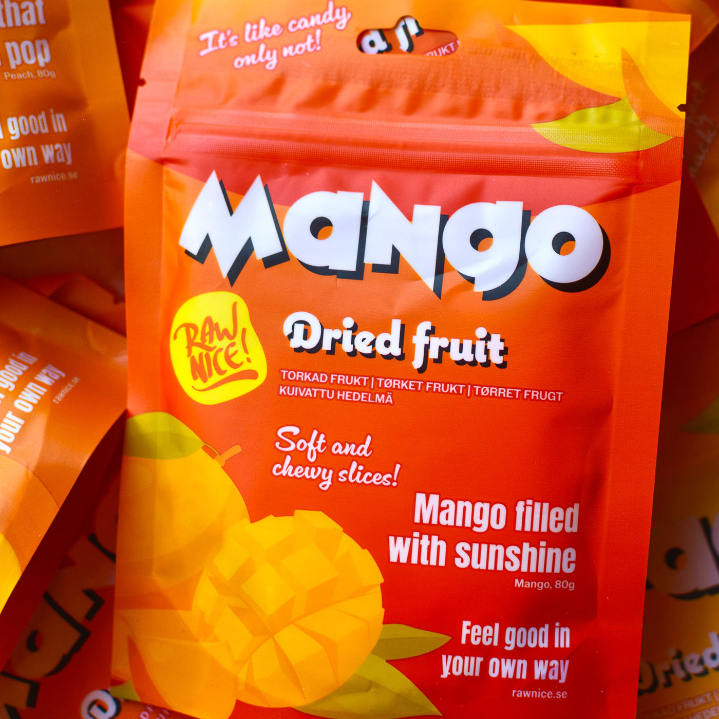 Torkad Mango 80g / 18 st