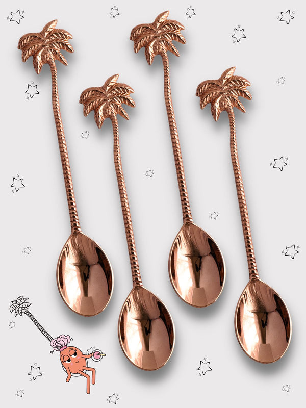 Palmtree spoons x4 Kit