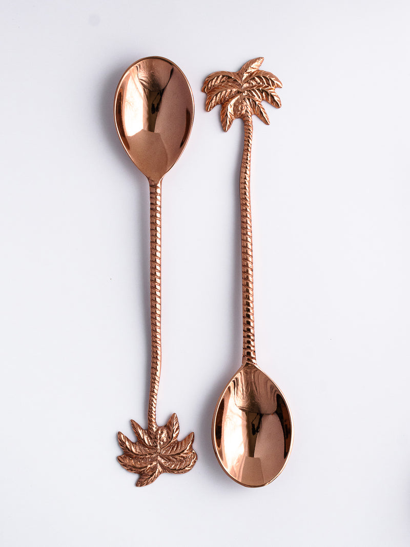 Rosegold Spoon - Palm Tree