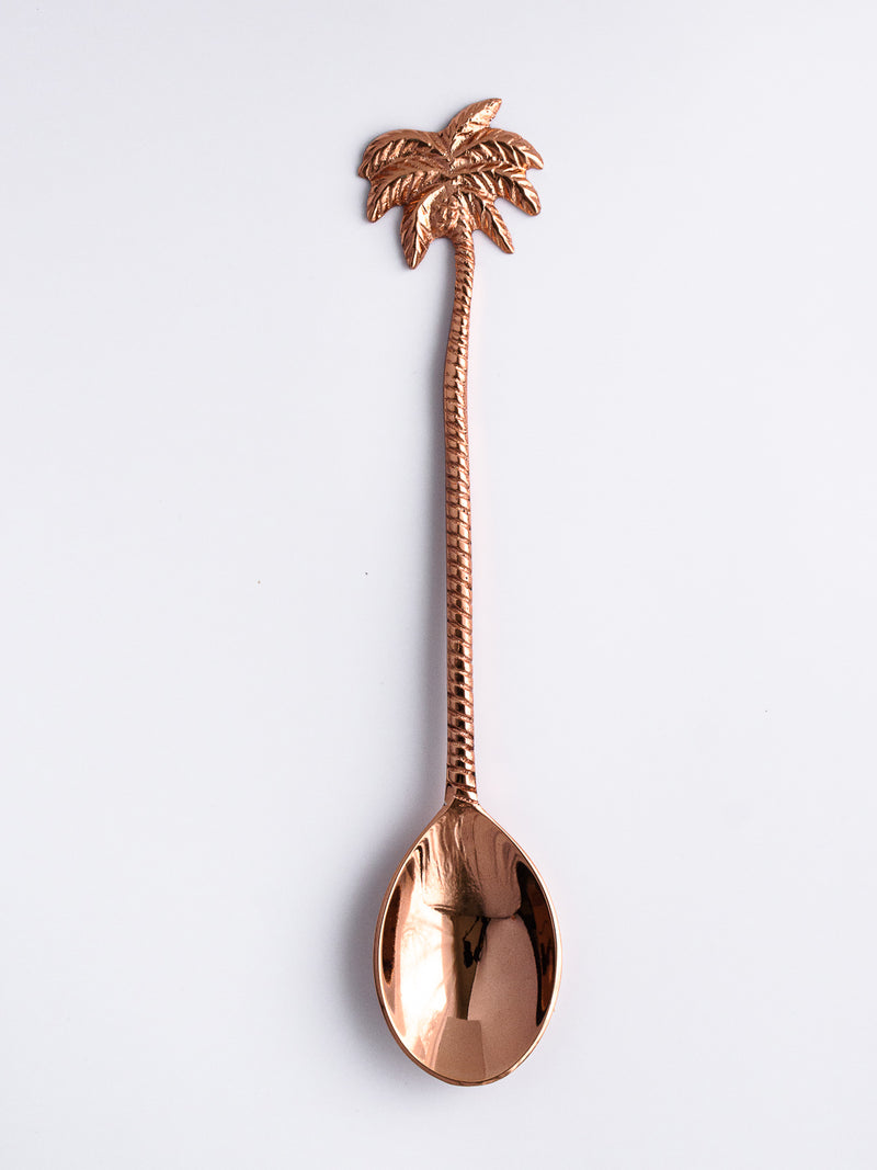 Rosegold Spoon - Palm Tree